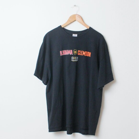 Alabama Football Shirt Men 2XL Black 2016 Championship Game Tee - Picture 2 of 9